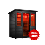 Wellness USA Infrared Red Light Outdoor Sauna 1