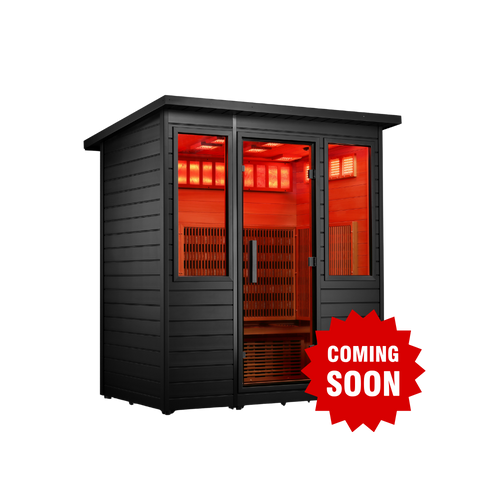 Wellness USA Infrared Red Light Outdoor Sauna 1