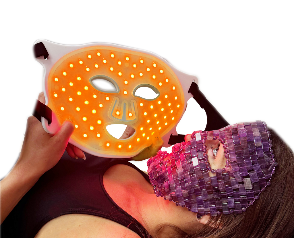 CrystalFuzion™ Amethyst Face Mask 2