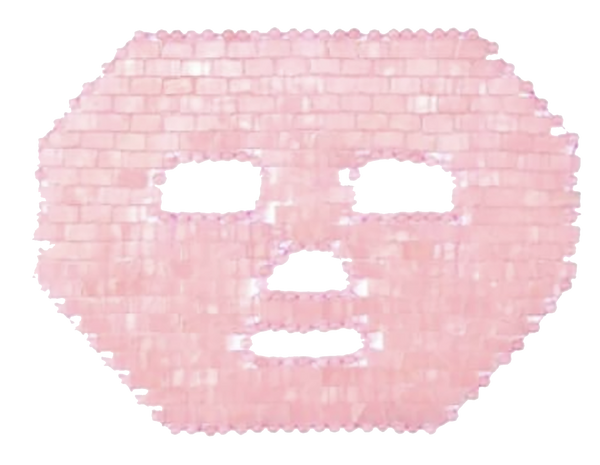 CrystalFuzion™ Rose Quartz Face Mask 1