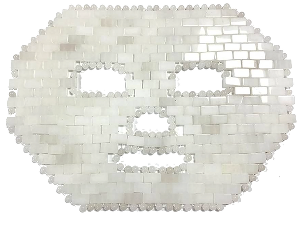 CrystalFuzion™ White Jade Face Mask 1