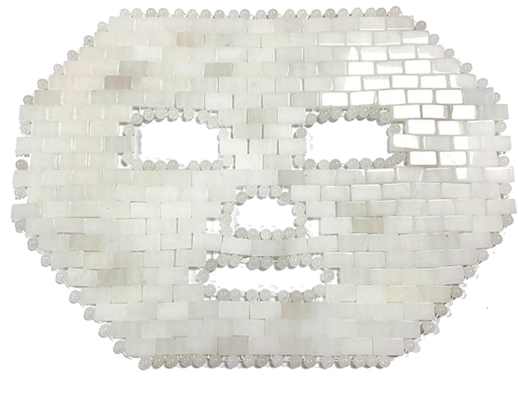 CrystalFuzion™ White Jade Face Mask 1