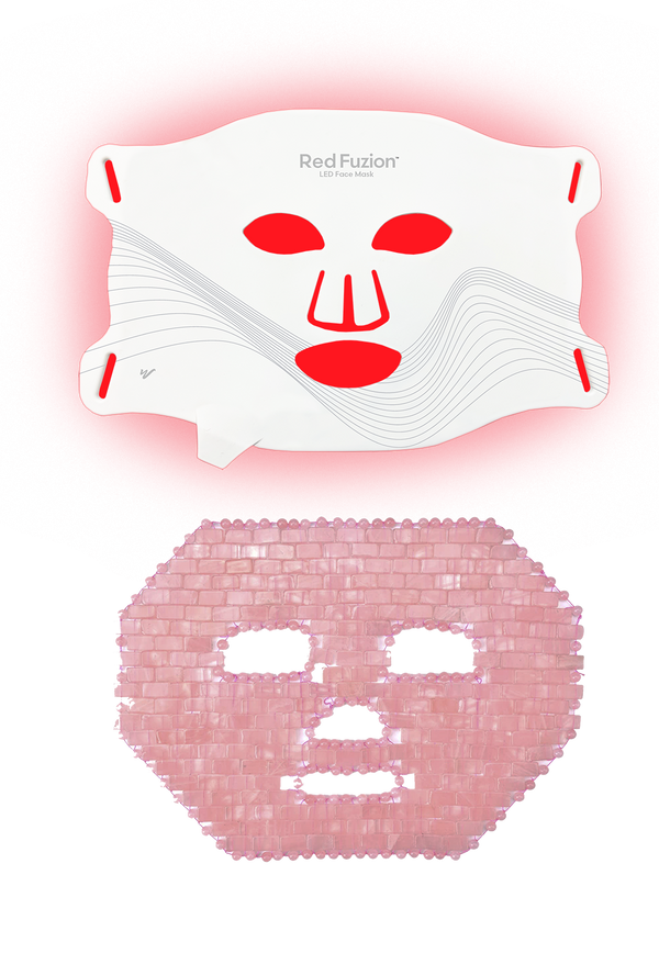 CrystalFuzion™ Rose Quartz Face Mask 3