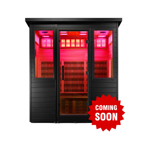 Wellness USA Infrared Red Light Outdoor Sauna 4