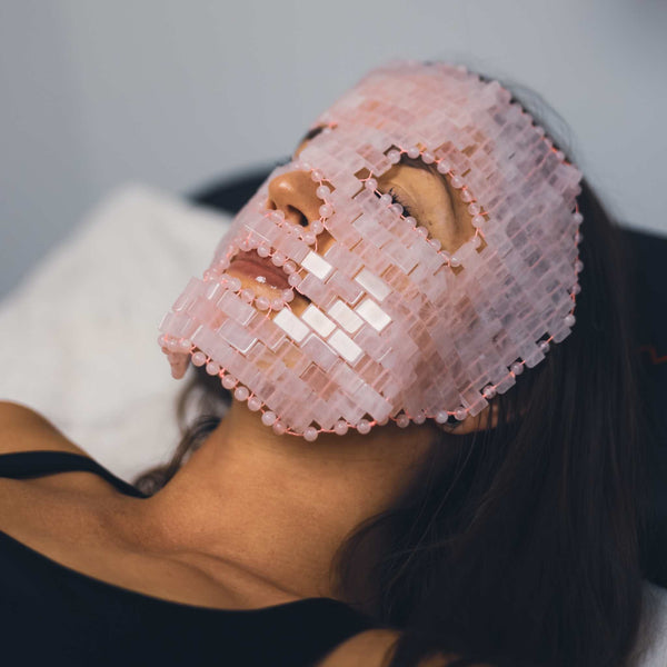 CrystalFuzion™ Rose Quartz Face Mask 2